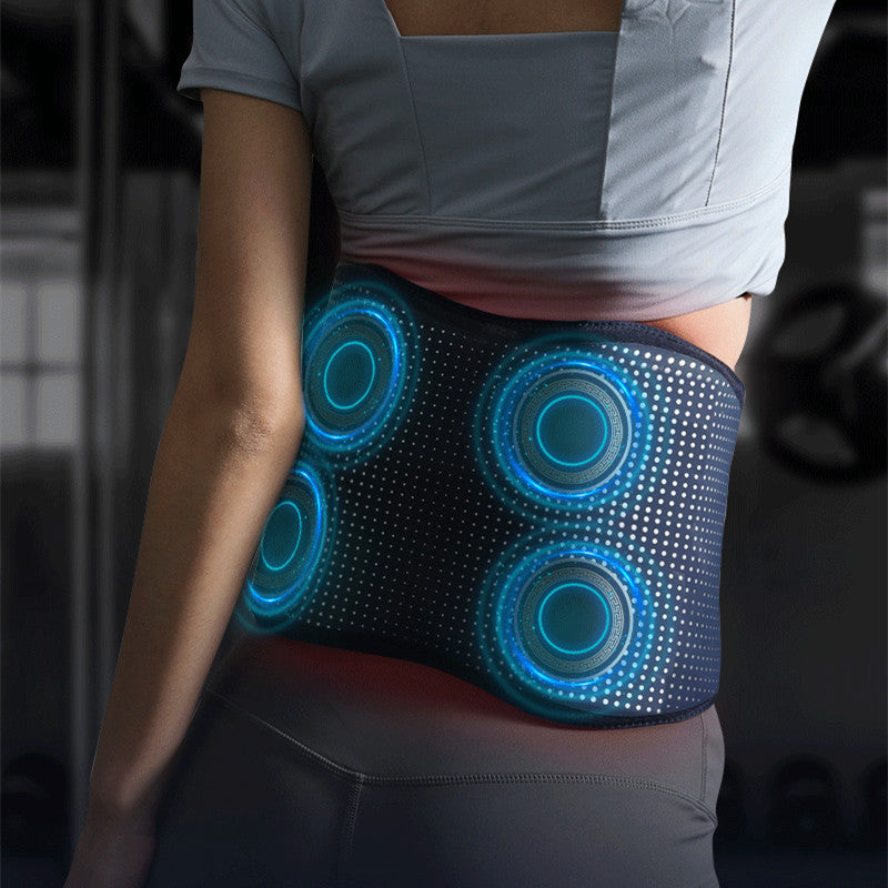 Lumbar Vertebra Waist Support Massage Belt
