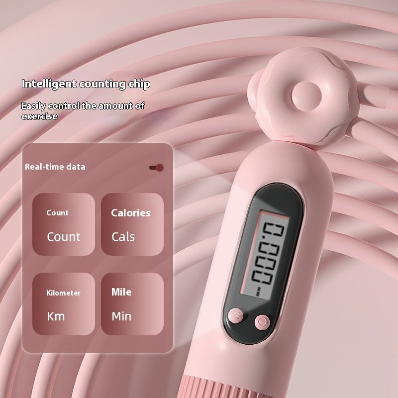 Dual-purpose Digital Cordless Skipping Rope