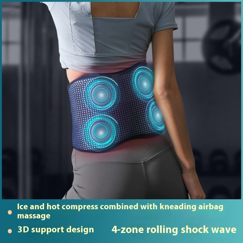 Lumbar Vertebra Waist Support Massage Belt